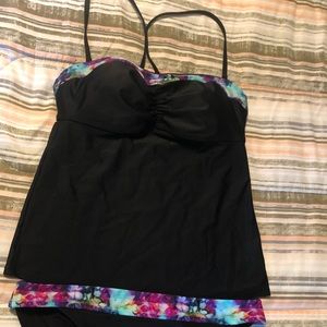 Athleta tankini.  Worn once